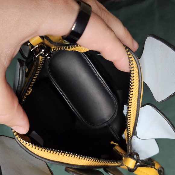 Orange and Light Blue Dino Crossbody - Picture 3 of 4